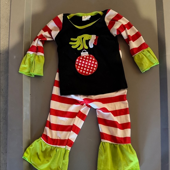 Other - Toddler  size 3-6 month grinch pajamas